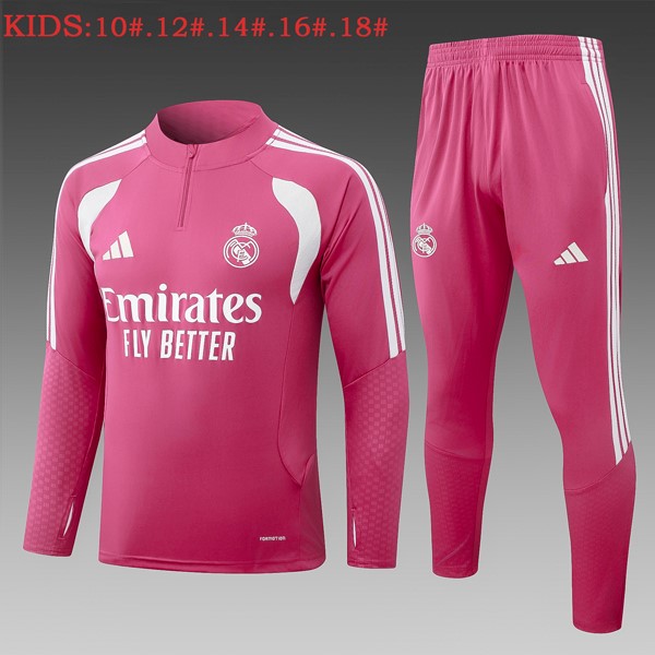 Kinder Sweatshirts Real Madrid 2026-27 Pink 3